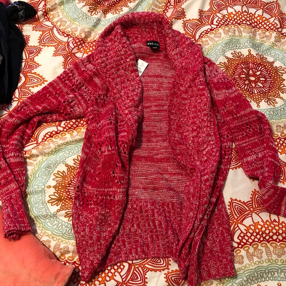 Wet seal cardigan